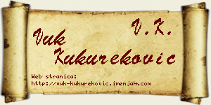 Vuk Kukureković vizit kartica